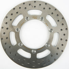 Load image into Gallery viewer, EBC Motorcycle Brakes standard brake rotor 15-41461, round metal disc with ventilation holes for motorcycle braking system.