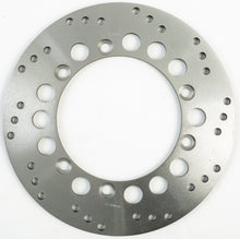 Load image into Gallery viewer, EBC Motorcycle Brakes Standard Rotor 15-6077 showing a metal brake rotor with vented design for motorcycle braking systems.