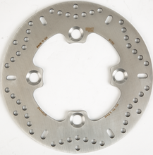 Load image into Gallery viewer, EBC Motorcycle Brakes Standard Rotor 15-6374 showing a metallic brake rotor with vented design for motorcycles
