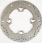 EBC Motorcycle Brakes Standard Rotor 15-6374 showing a metallic brake rotor with vented design for motorcycles