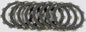 EBC Motorcycle Brakes carbon fiber clutch plate set CKF1293, high-performance clutch plates for motorcycle clutch system.