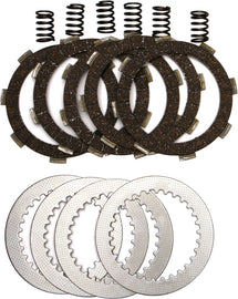 EBC Motorcycle Brakes Clutch Set DRC7 15-1807 with clutch plates and components for motorcycle clutch system.