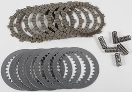 EBC Motorcycle Brakes clutch set DRC71 15-1874 with clutch plates and components, designed for motorcycle clutch system.