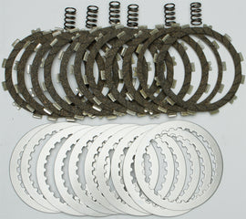 EBC Motorcycle Brakes Dirt Racer Clutch Kit DRC177, high-performance motorcycle clutch components, shown with clutch plates and parts.