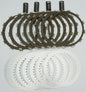 EBC Motorcycle Brakes Dirt Racer Clutch Kit DRC205, featuring clutch plates and components for dirt bike racing.