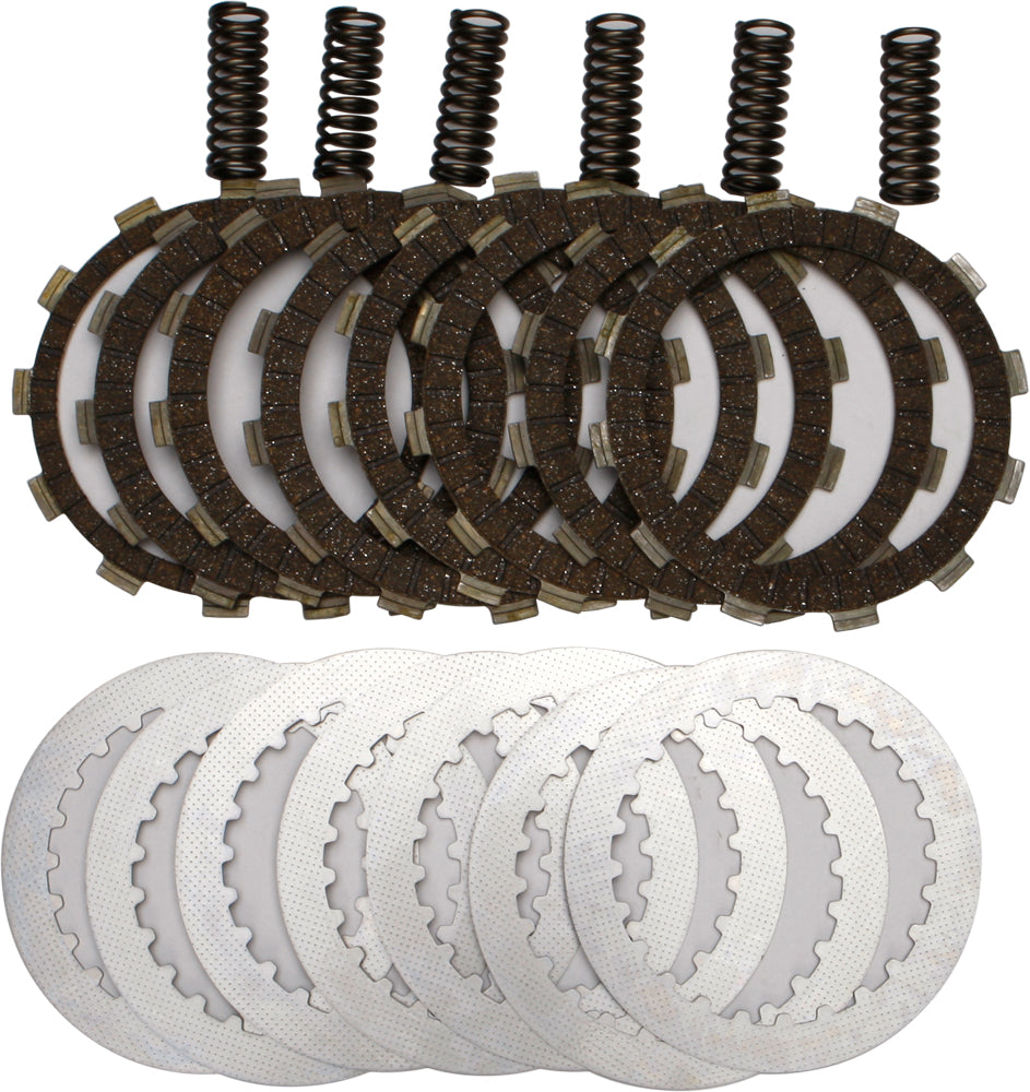 EBC Motorcycle Brakes Dirt Racer Clutch Kit DRC261 with clutch plates and components for dirt bike racing performance