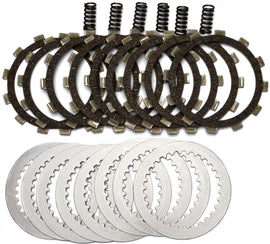 EBC Motorcycle Brakes Dirt Racer Clutch Set DRC119 15-1919 with clutch plates and components on a white background.