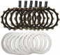 EBC Motorcycle Brakes Dirt Racer Clutch Set DRC119 15-1919 with clutch plates and components on a white background.