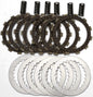 EBC Motorcycle Brakes Dirt Racer Clutch Set DRC144, includes clutch plates and components for dirt bike racing.