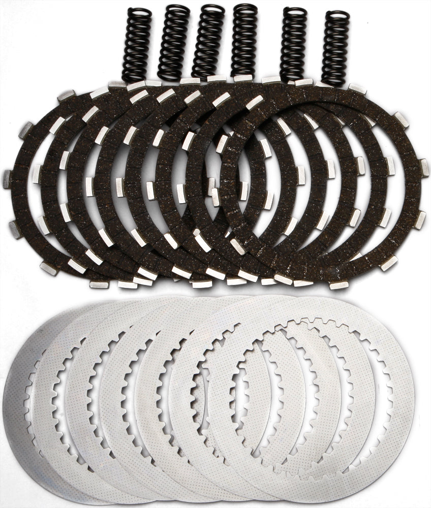 EBC Motorcycle Brakes Dirt Racer Clutch Set DRC164 15-1925, includes clutch plates and components for dirt bike racing.