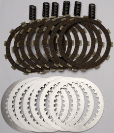 EBC Motorcycle Brakes Dirt Racer Clutch Set DRC168, includes clutch plates and components for dirt bike racing.