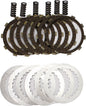 EBC Motorcycle Brakes Dirt Racer Clutch Set DRC280 for off-road motorcycles, includes clutch plates and components.