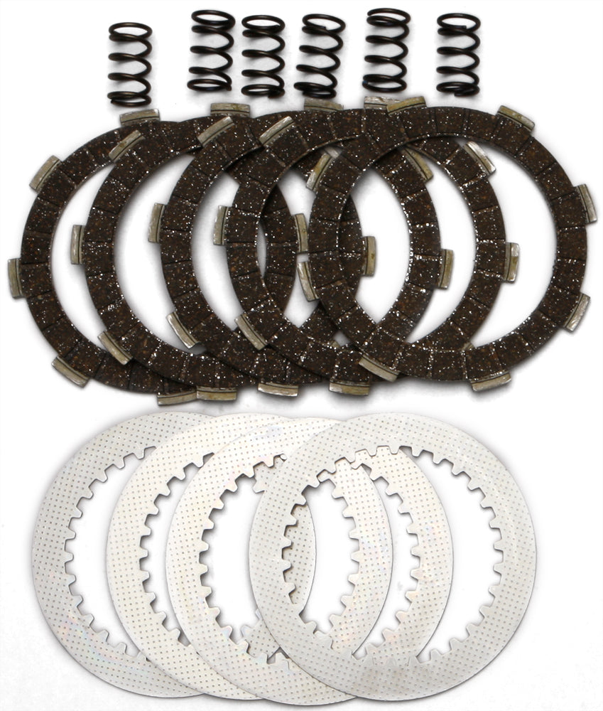 EBC Motorcycle Brakes Dirt Racer Clutch Set DRC98 for dirt bikes, featuring clutch plates and accessories for optimal performance