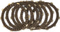 EBC Motorcycle Brakes Redline Clutch Kit CK1163 with clutch plates and components for motorcycle clutch replacement.