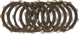 EBC Motorcycle Brakes Redline Clutch Kit CK1206 for motorcycles, showing clutch plates and components in the kit.