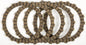 EBC Motorcycle Brakes Redline Clutch Kit CK1315 with clutch plates and components for motorcycle clutch replacement.