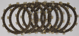 EBC Motorcycle Brakes Redline Clutch Kit CK3330, clutch components with red lining and brand logo, designed for motorcycle performance.