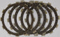 EBC Motorcycle Brakes Redline Clutch Kit CK3358 with clutch plates and components for motorcycle clutch replacement.