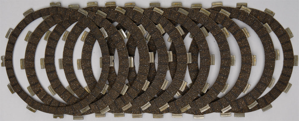 EBC Motorcycle Brakes Redline Clutch Kit CK3435, clutch assembly with red clutch plates and components for motorcycle.