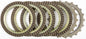 EBC Motorcycle Brakes Redline Clutch Kit CK3457 with clutch plates and components for motorcycle clutch system.