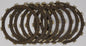 EBC Motorcycle Brakes Redline Clutch Kit CK4435, clutch components with red lining and metal parts for motorcycle clutch system.