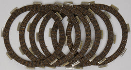 EBC Motorcycle Brakes Redline Clutch Kit CK4453, clutch components for motorcycle, with red clutch plates and hardware.