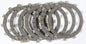 EBC Motorcycle Brakes Redline Clutch Kit CK4457, red clutch plates and components for motorcycle clutch replacement.
