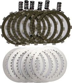 EBC Motorcycle Brakes SRK102 complete clutch kit with clutch plates and components for motorcycle clutch replacement.
