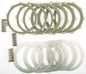 EBC Motorcycle Brakes SRK140 complete clutch kit with clutch plates and components for motorcycle clutch replacement.