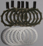 EBC Motorcycle Brakes SRK66 Complete Clutch Kit with clutch plates and components for motorcycle clutch replacement.