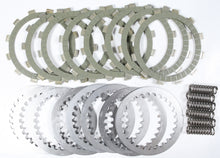 Load image into Gallery viewer, EBC Motorcycle Brakes SRK74 complete clutch kit with clutch plates and components for motorcycle clutch replacement.
