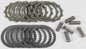EBC Motorcycle Brakes SRK86 Complete Clutch Kit with clutch plates and components for motorcycle clutch replacement.