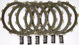 EBC Motorcycle Brakes Street Racer Clutch Kit SRC11, featuring clutch plates and components for high-performance motorcycle clutch systems.