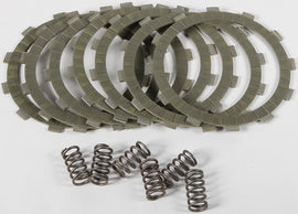 EBC Motorcycle Brakes Street Racer Clutch Kit SRC22 for enhanced performance, featuring clutch components on a neutral background.