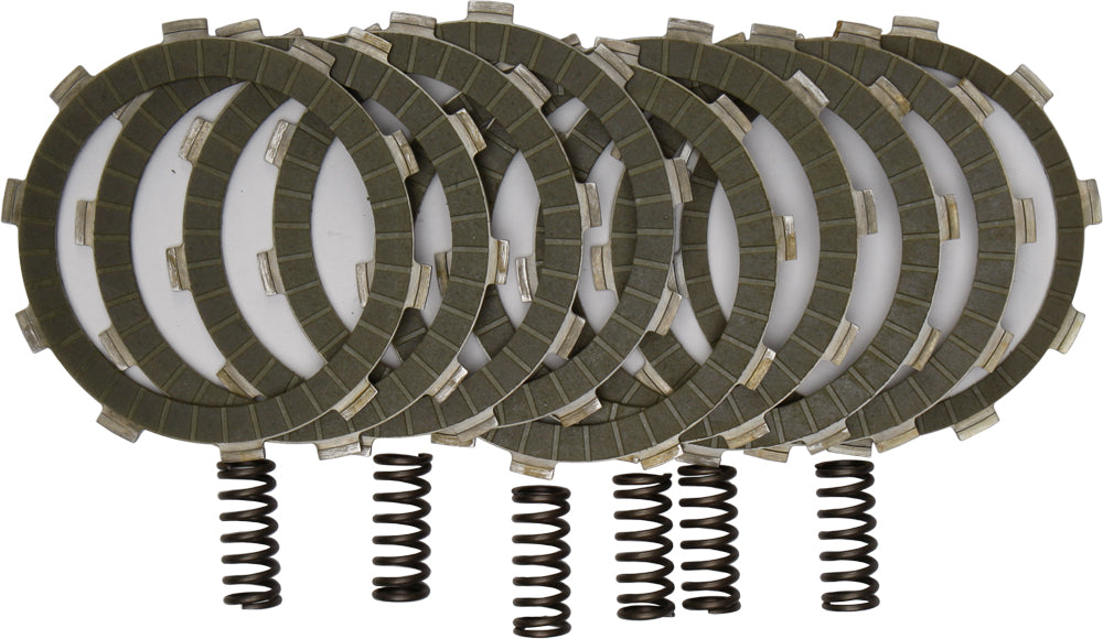 EBC Motorcycle Brakes Street Racer Clutch Kit SRC3, high-performance clutch components for motorcycle racing and street riding.