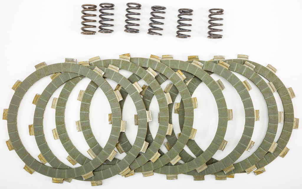 EBC Motorcycle Brakes Street Racer Clutch Kit SRC46 for enhanced performance, showing clutch plates and components.