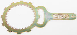 EBC Motorcycle Brakes clutch basket holder tool, model CT009, used for motorcycle clutch work and maintenance.