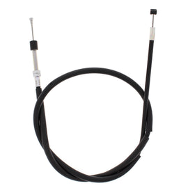 All Balls clutch cable 24-52013 for hydraulic control lines, showing the black cable with metal fittings and protective casing.