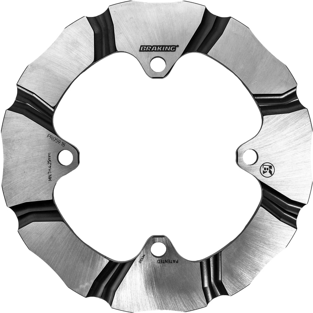 Braking Batfly Oversized Rotor Hon 31-9010 for brake system, showing the large, metallic rotor with detailed surface finish.
