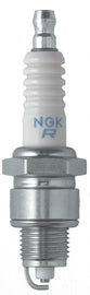 NGK BPR4HS-10 spark plug with porcelain insulator and metal shell, designed for automotive ignition systems.