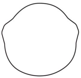 Vertex clutch cover gasket 69-18028, a rubber seal for clutch cover, shown in close-up with detailed surface texture.