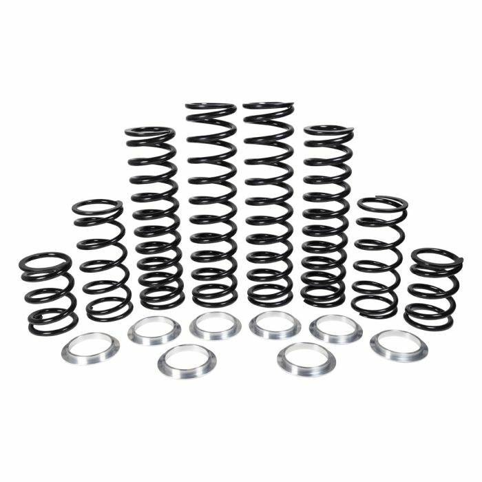 Z Broz Racing Kawasaki KRX 4 Seat 1000 suspension full spring kit with multiple springs and shock components.