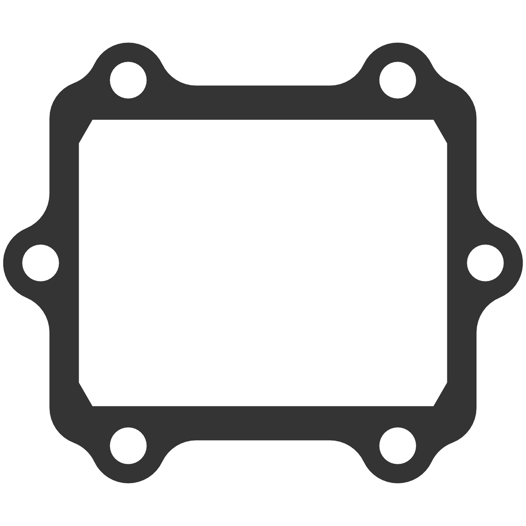 Moto Tassinari Delta Reed Gasket for intake and carburetor systems, model A/C 59-6820, shown in the image.