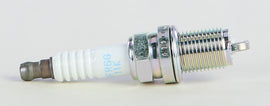 NGK spark plug #1314/04 2-IFR6G-11K showing the metal electrode and ceramic insulator for automotive ignition systems.