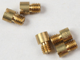 Cycle Pro CV carb recalibration tuner kit jets #2.05, set of five, for precise motorcycle engine tuning and performance adjustments.