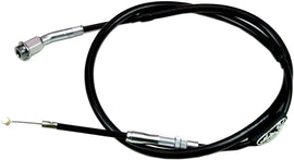 Motion Pro T3 Slidelight clutch cable for motorcycles, showing the black hydraulic control line with metal fittings.