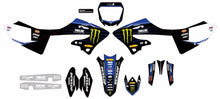 Load image into Gallery viewer, DCOR Yamaha YZ250 complete kit with 22-star white background, part number 862-2050262, featuring engine components and accessories.