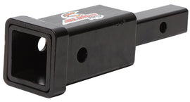 All Balls Ez Hitch Adapter 1-1/4 to 2-inch for trailer towing, durable metal construction with brand logo visible.