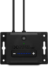 Load image into Gallery viewer, EcoXGear Ecocast wireless audio receiver connected to audio device, showcasing compact design and black color for clear audio transmission.