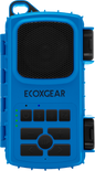 EcoXGear Ecoextreme 2 Bluetooth speaker in blue with rugged design, waterproof and portable for outdoor audio use